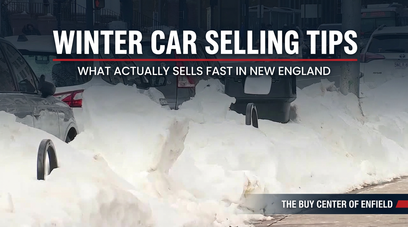 Winter Car Selling Tips for Enfield CT & Springfield MA