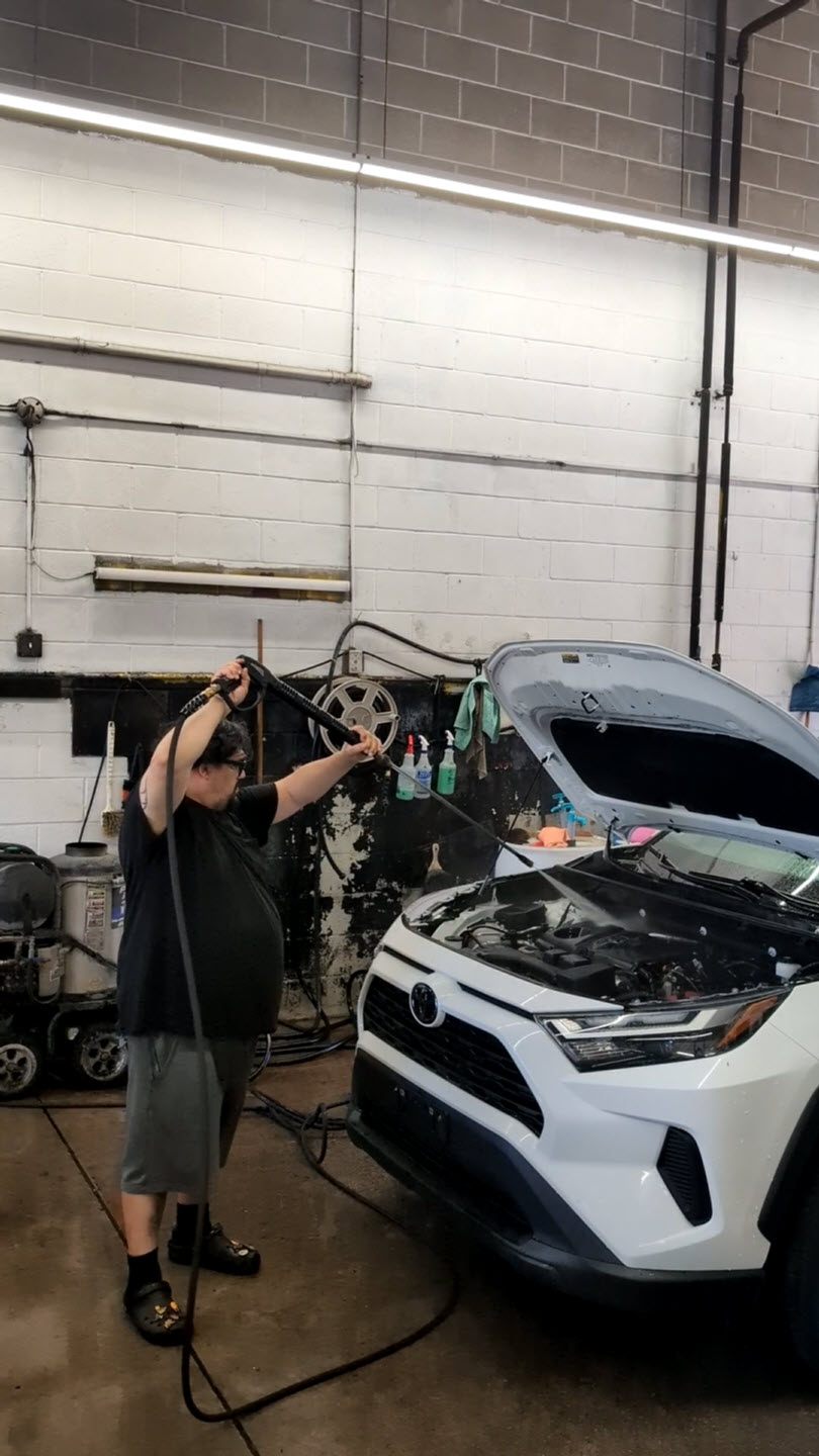 Engine Bay Detailing in Enfield CT