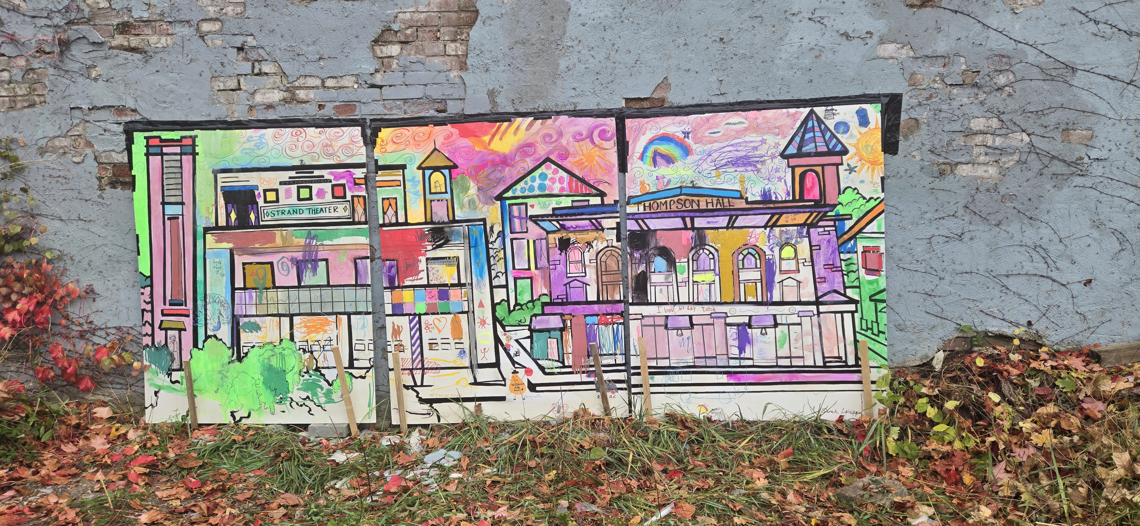 Art Squash Townscape Mural — Image 1